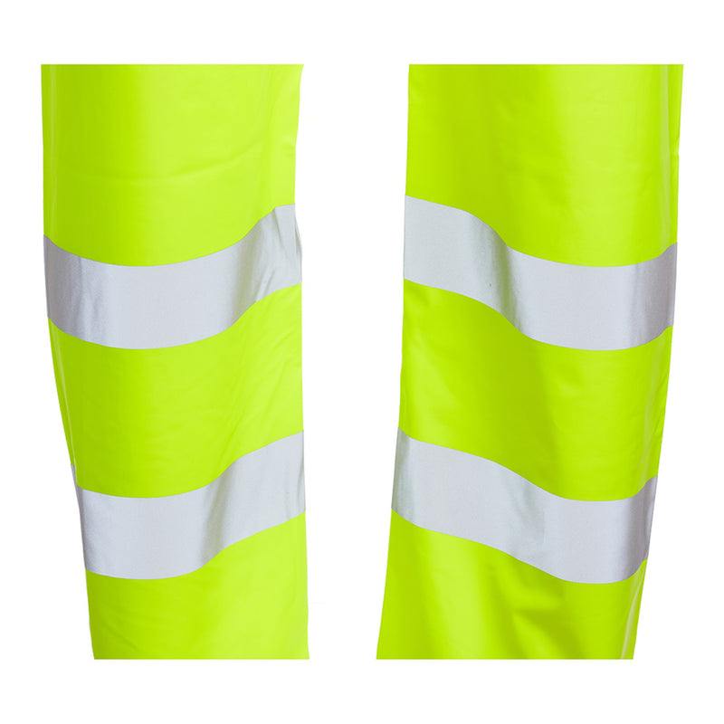 Blackrock PU Hi-Vis Rain Trousers - Yellow size S