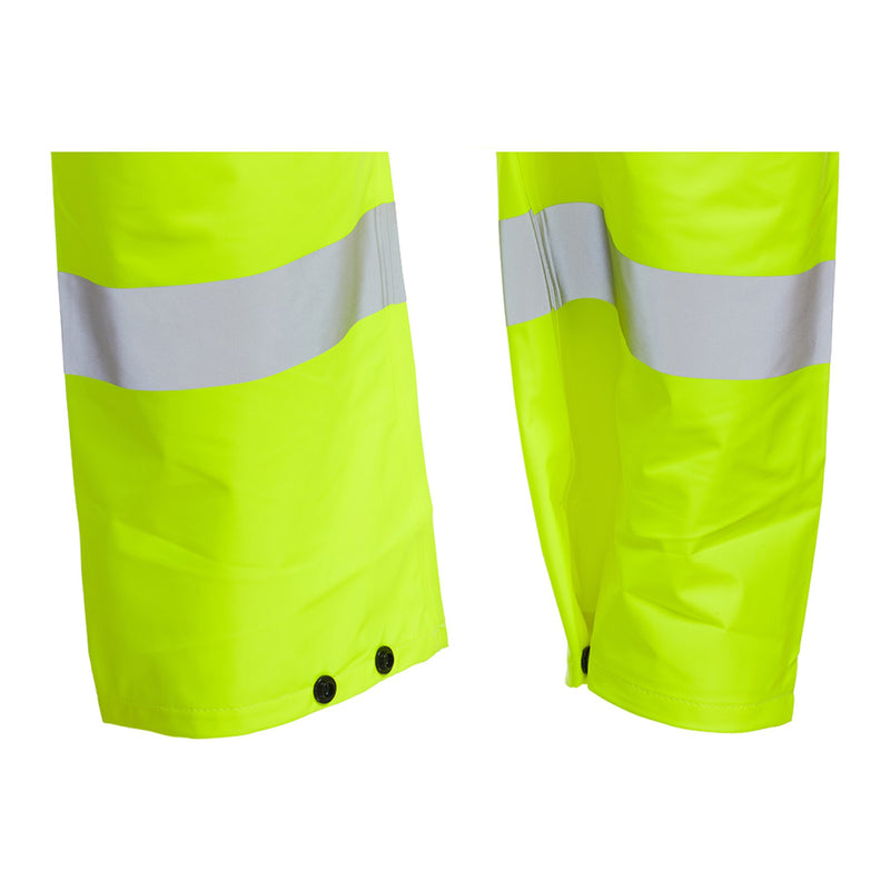 Blackrock PU Hi-Vis Rain Trousers - Yellow size S