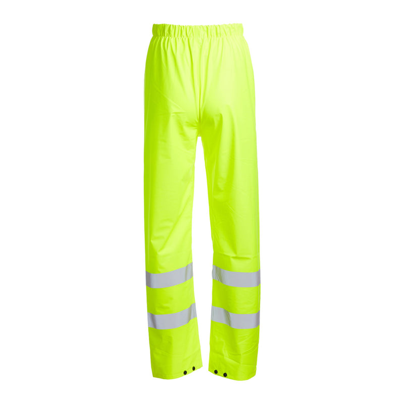 Blackrock PU Hi-Vis Rain Trousers - Yellow size M