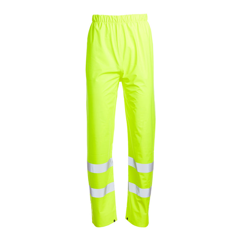 Blackrock PU Hi-Vis Rain Trousers - Yellow size L