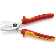 Draper Knipex 95 16 200 SB VDE Insulated Cable Shears, 200mm Draper - Town Tools