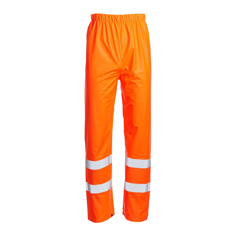 Blackrock PU Hi-Vis Rain Trousers - Orange size S