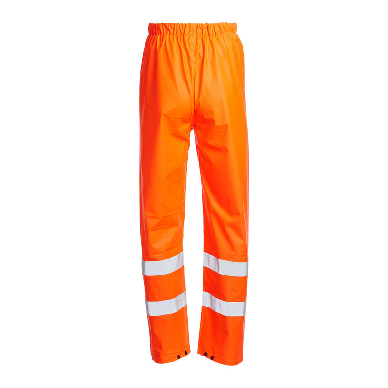 Blackrock PU Hi-Vis Rain Trousers - Orange size 4XL