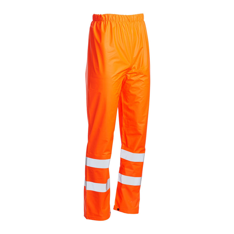 Blackrock PU Hi-Vis Rain Trousers - Orange size 4XL