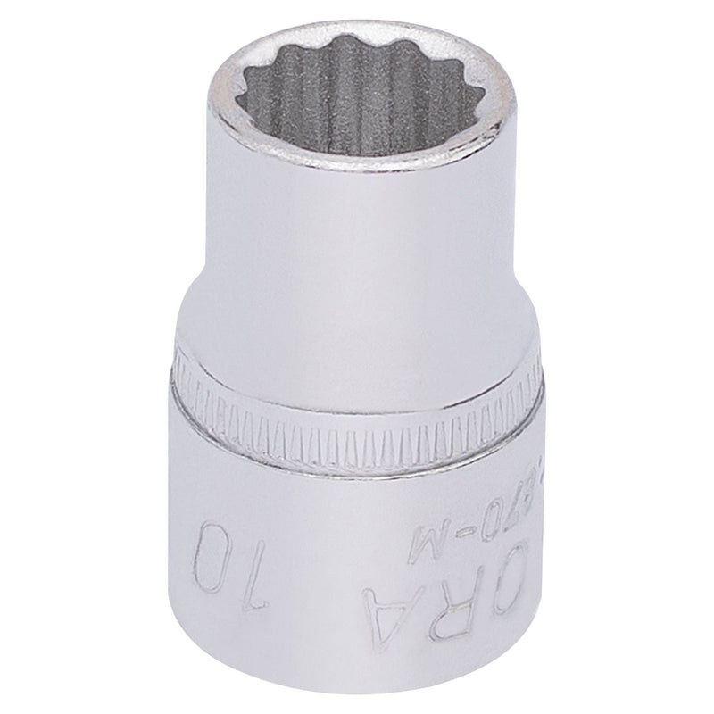 Draper Elora Bi-Hexagon Socket, 3/8" Sq. Dr., 10mm 25862 Draper - Town Tools 