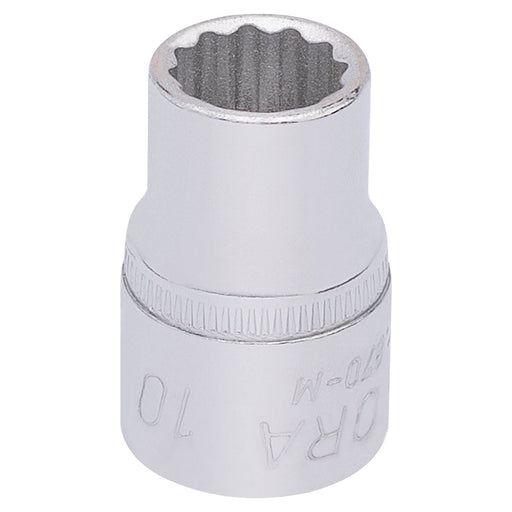 Draper Elora Bi-Hexagon Socket, 3/8" Sq. Dr., 10mm 25862 Draper - Town Tools 