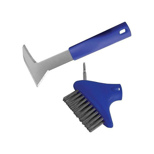 Faithfull Auto-Lock Patio Steel Brush & Weeder Faithfull - RockBottom Northampton