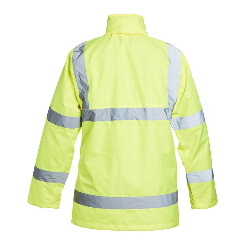 Blackrock Hi-Vis Rain Jacket without Lining - Yellow size 2XL