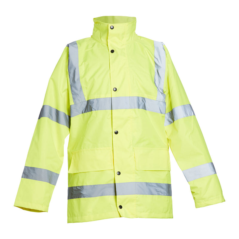 Blackrock Hi-Vis Rain Jacket without Lining - Yellow size 3XL