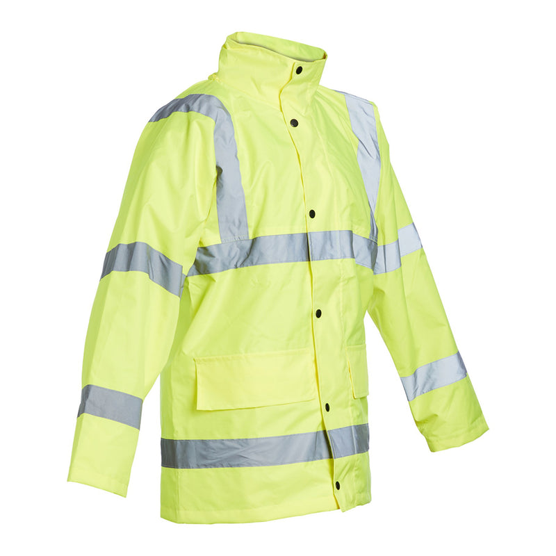 Blackrock Hi-Vis Rain Jacket without Lining - Yellow size 3XL