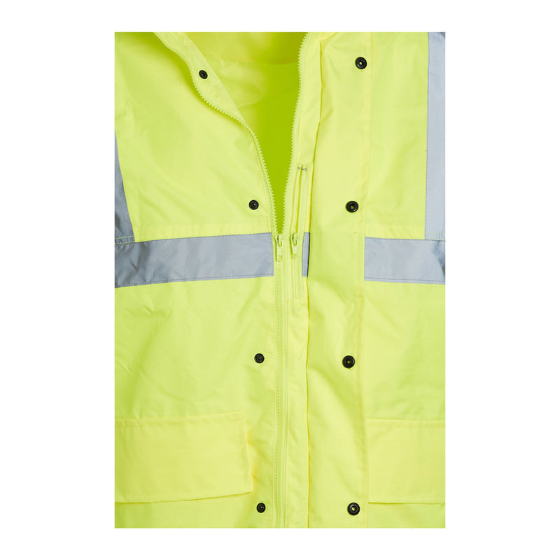 Blackrock Hi-Vis Rain Jacket without Lining - Yellow size 3XL