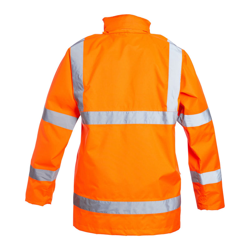 Blackrock Hi-Vis Rain Jacket without Lining - Orange size XL