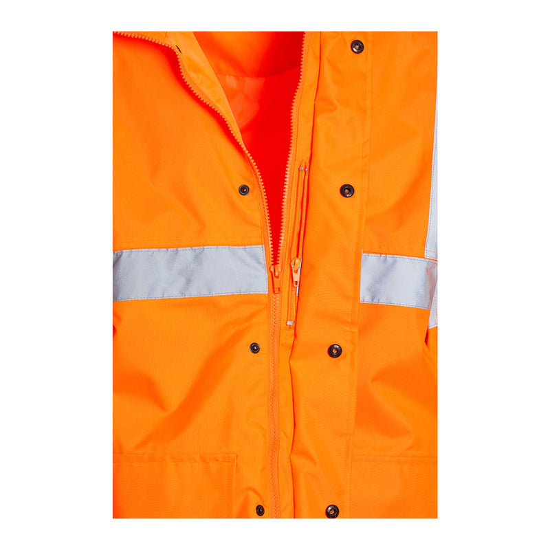 Blackrock Hi-Vis Rain Jacket without Lining - Orange size 3XL