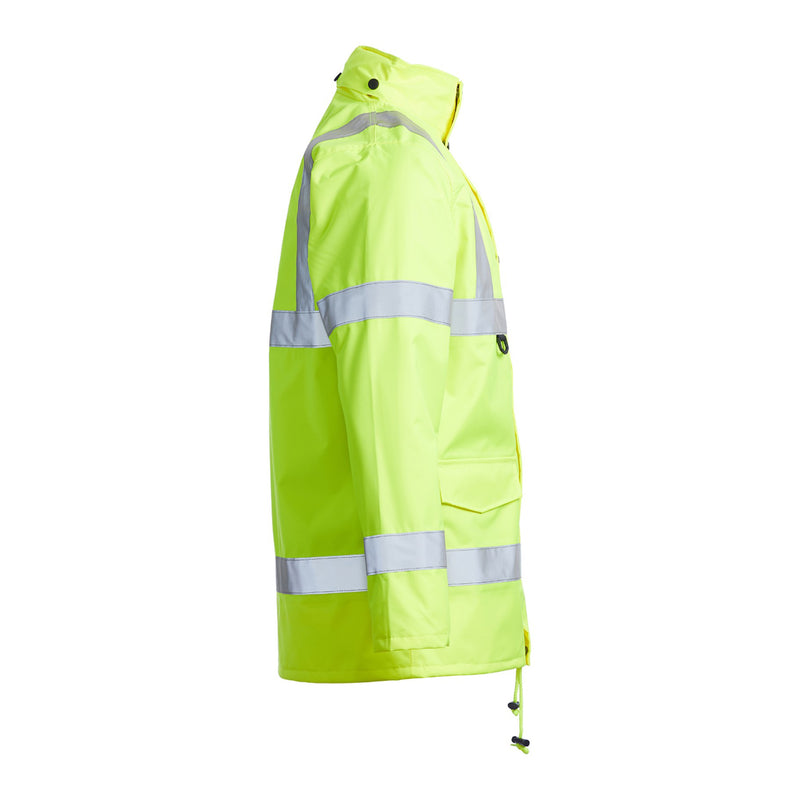 Blackrock Hi-Vis Breathable Storm Coat - yellow size S