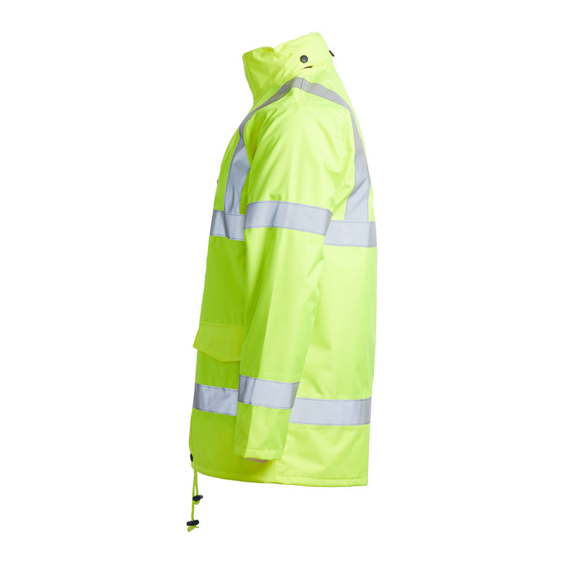 Blackrock Hi-Vis Breathable Storm Coat - yellow size M