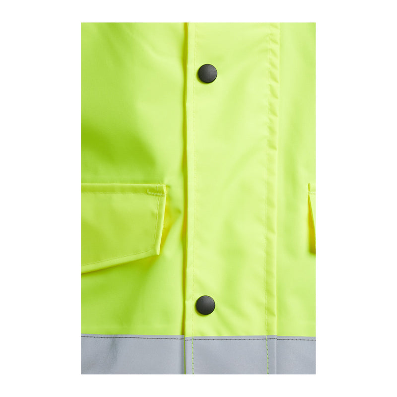 Blackrock Hi-Vis Breathable Storm Coat - yellow size M