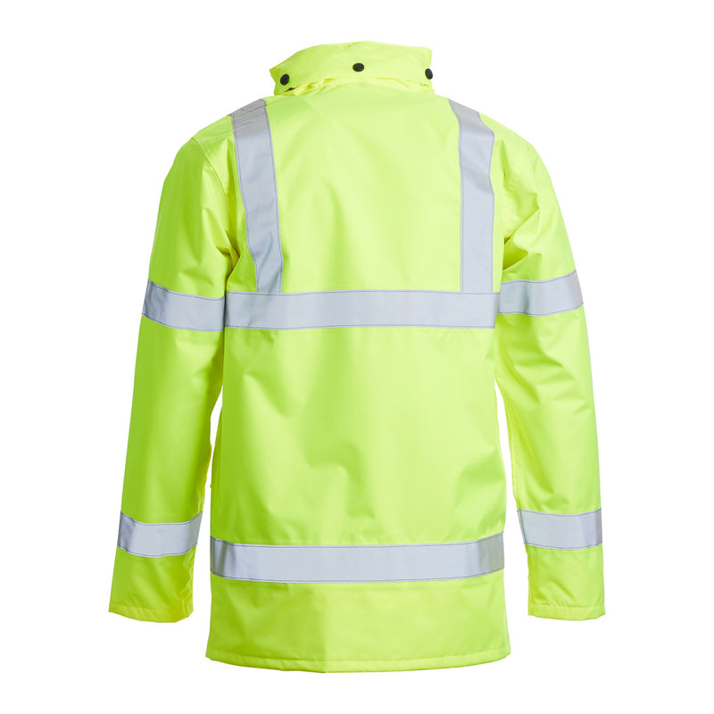 Blackrock Hi-Vis Breathable Storm Coat - yellow size XL