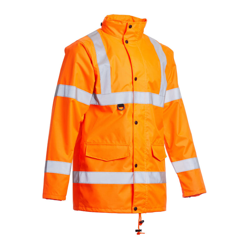 Blackrock Hi-Vis Breathable Storm Coat - orange size M