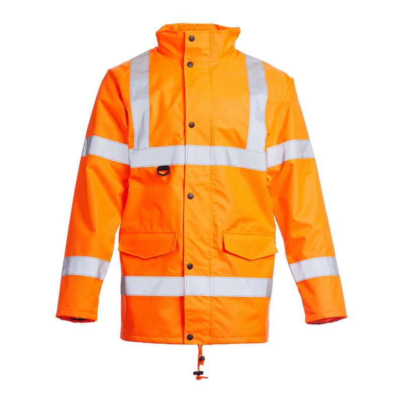 Blackrock Hi-Vis Breathable Storm Coat - orange size L