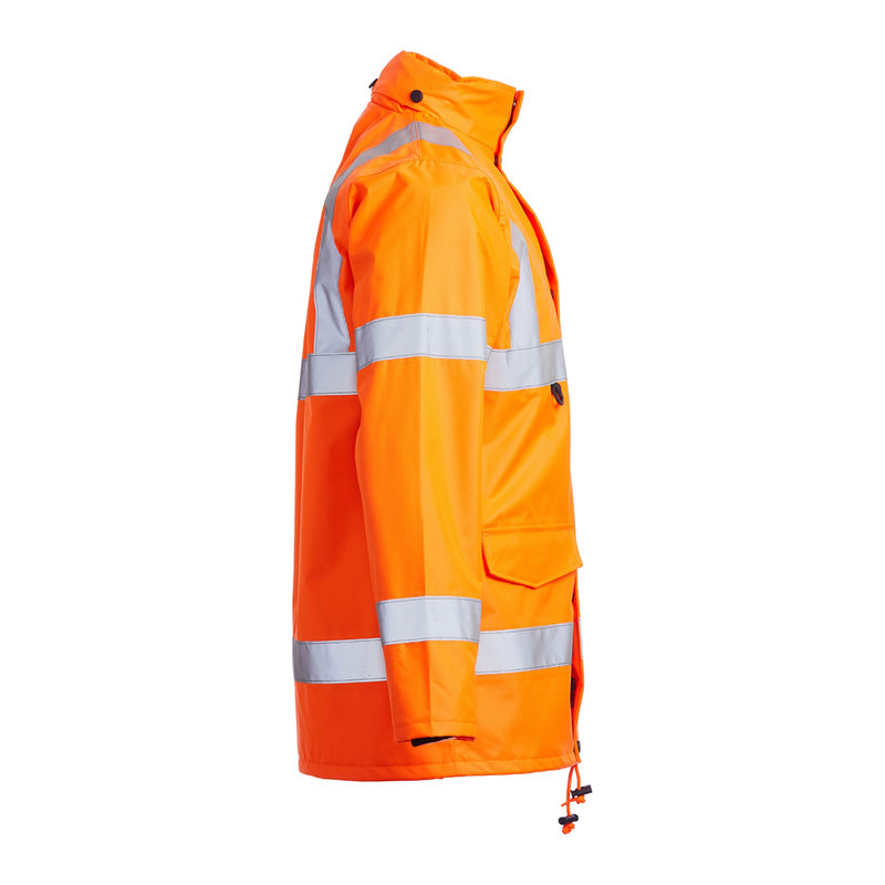 Blackrock Hi-Vis Breathable Storm Coat - orange size L