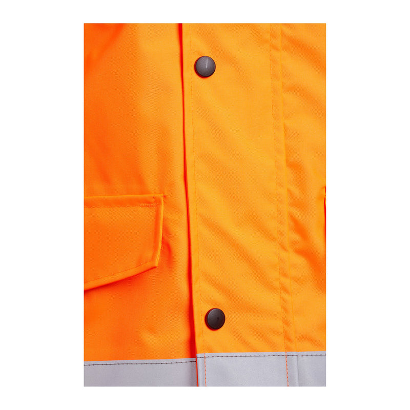 Blackrock Hi-Vis Breathable Storm Coat - orange size XL