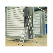 Zarges Anodised Trade Platform Steps, 3 Rungs Zarges - RockBottom Northampton