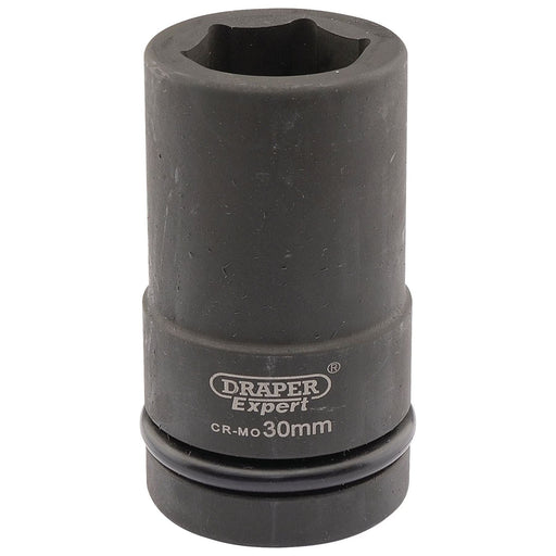 Draper Expert HI-TORQ 6 Point Deep Impact Socket, 1" Sq. Dr., 30mm Draper - Town Tools 