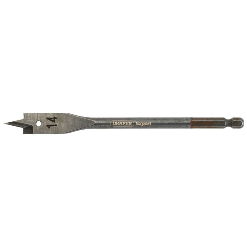 Draper Draper Expert Flat Wood Bit, 14 x 150mm Draper - Town Tools