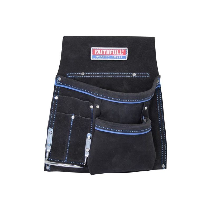 Faithfull Single Tool & Nail Pouch Faithfull - RockBottom Northampton