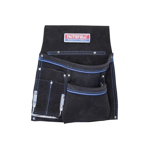 Faithfull Single Tool & Nail Pouch Faithfull - RockBottom Northampton