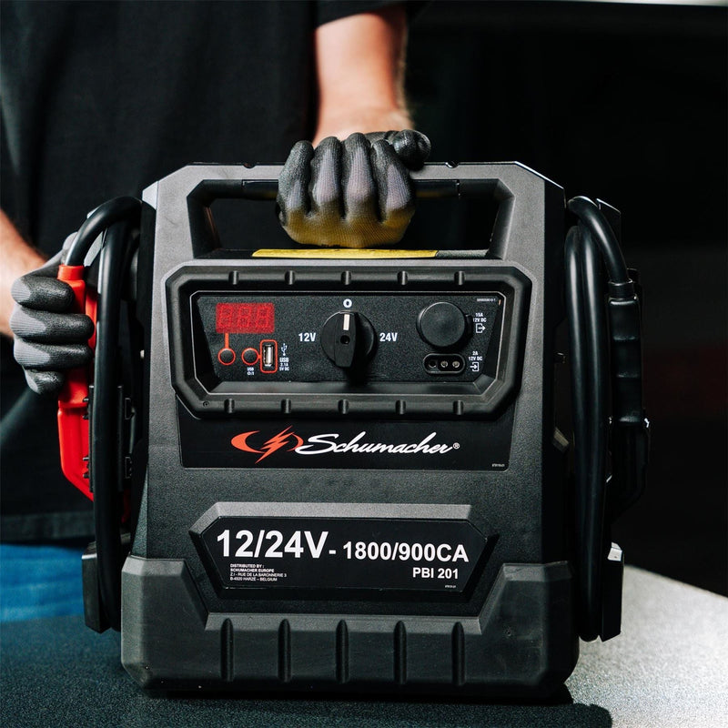 Draper Schumacher PBI201 12/24V Booster, 1800/900CA Draper - Town Tools