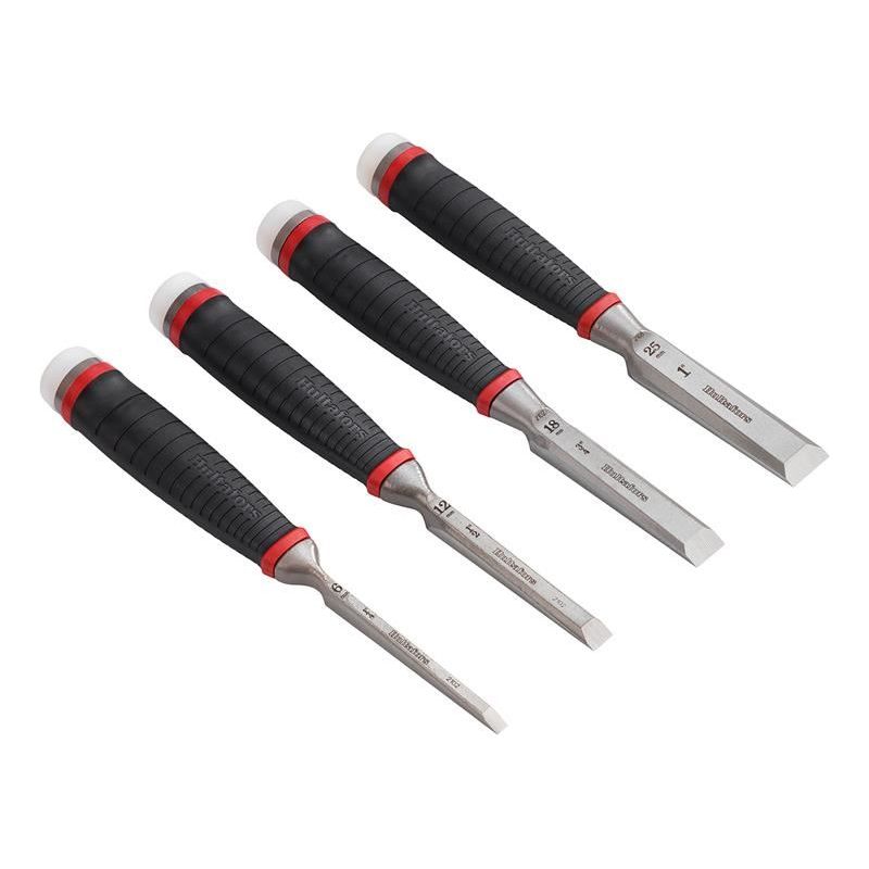 Hultafors HDCS4 Heavy-Duty Chisel Set, 4 Piece (6-25mm) Hultafors - RockBottom Northampton