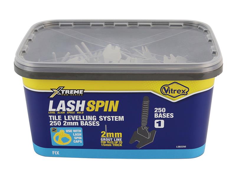 Vitrex LASHSPIN Base 2mm (250)