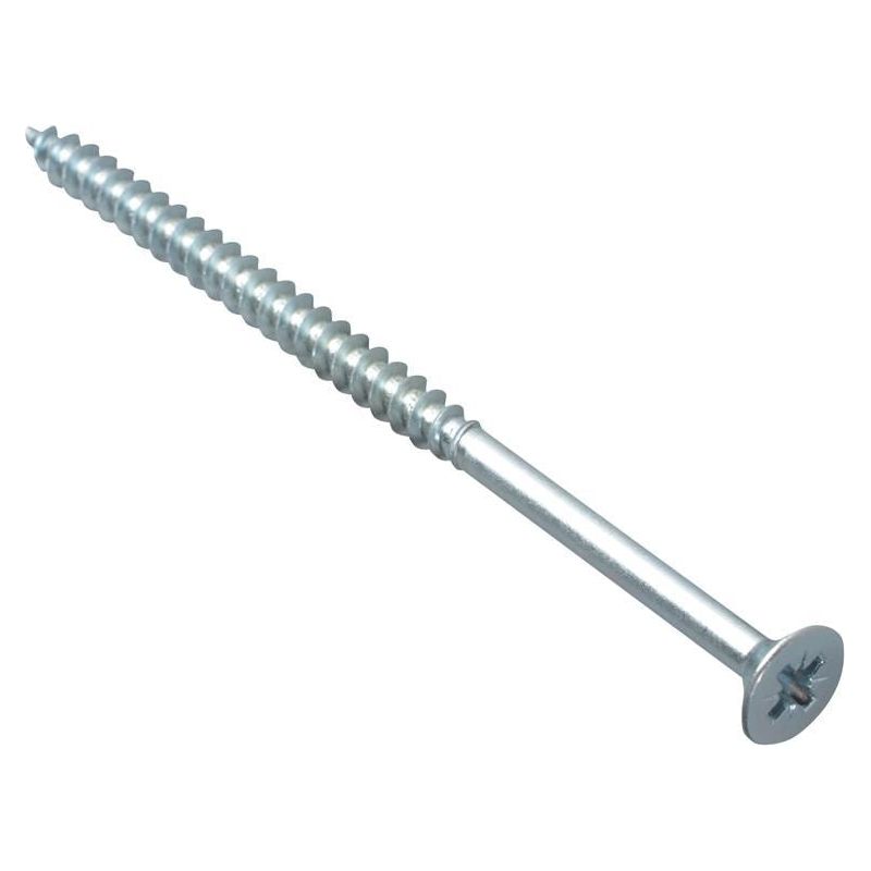 Forgefix Multi-Purpose Pozi Compatible Screw CSK ST ZP 5 x 90mm Box 100 ForgeFix - RockBottom Northampton