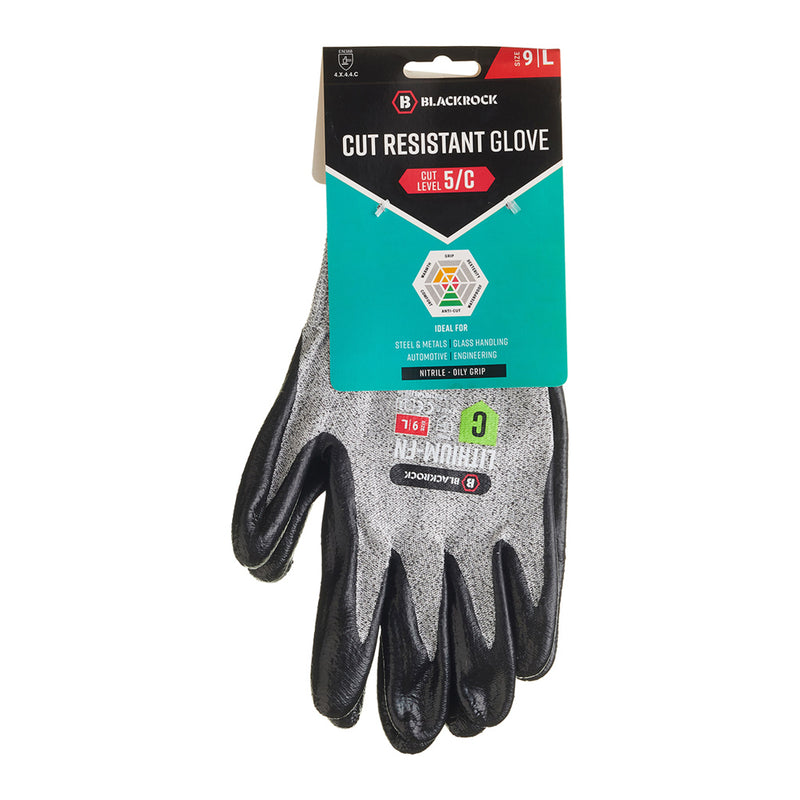 Blackrock Lithium-FN Cut Resistant Gloves Pair (carded) - size 9/L