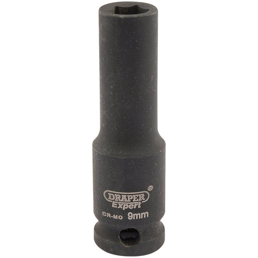 Draper Expert HI-TORQ 6 Point Deep Impact Socket, 3/8" Sq. Dr., 9mm Draper - Town Tools 