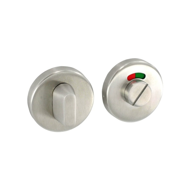 Securit Satin Stainless Steel Bathroom Thumbturn 50mm