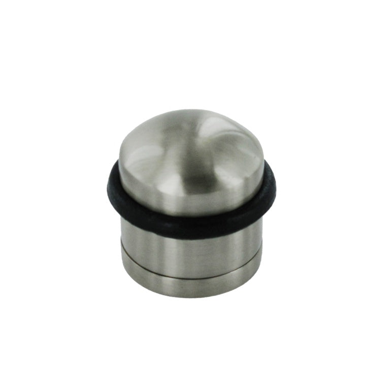 Securit Brushed Nickel Concealed Fix Door Stop 30mm