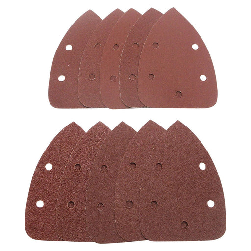 Draper Detail Sanding Sheets with Hook and Loop, 140mm, Assorted Grit, SSD2 (Pac Draper - Town Tools 