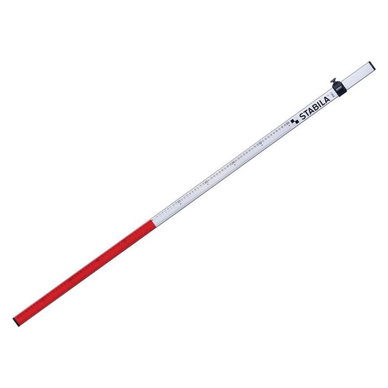 Stabila NL Telescopic Levelling Rod 2.4m Stabila - RockBottom Nothampton