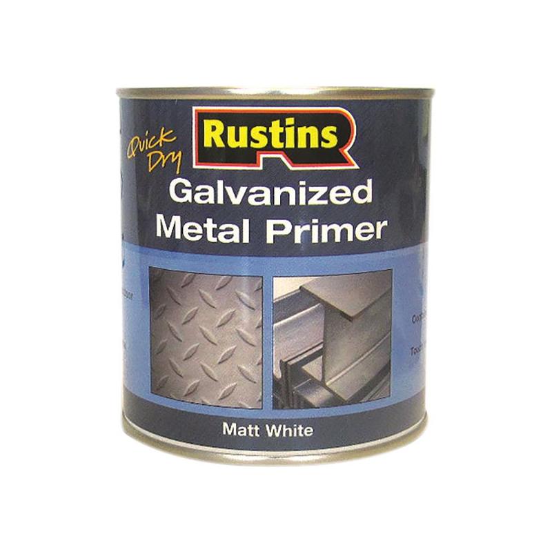 Rustins Galvanized Metal Primer 500ml Rustins - RockBottom Nothampton