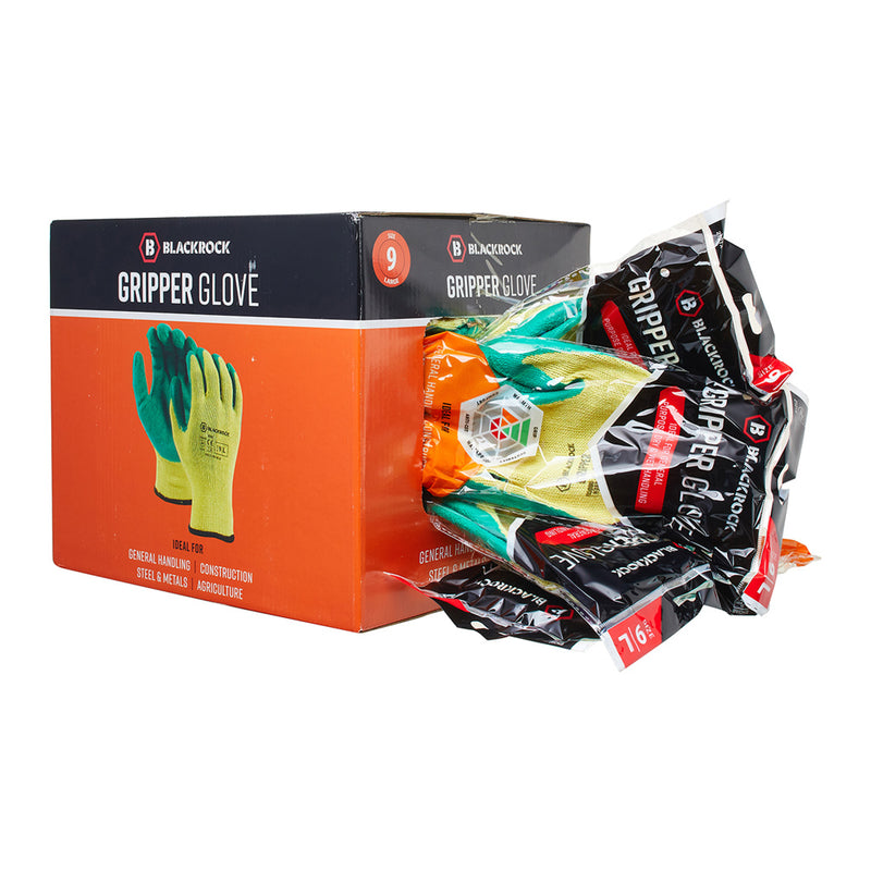 Blackrock Gripper Gloves Box 30 Pairs - size 9/L