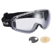Bolle Safety PILOT PLATINUM® Ventilated Safety Goggles - Clear Bolle Safety - RockBottom Northampton