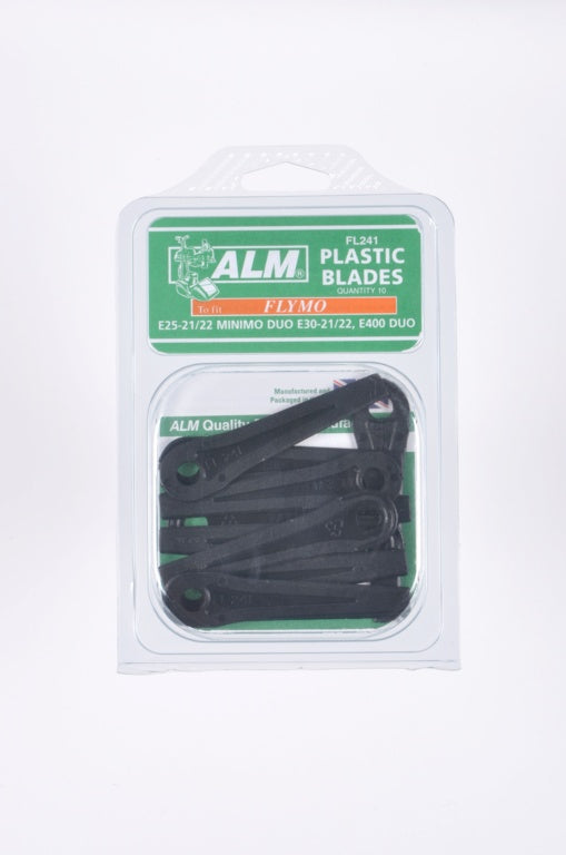 ALM Plastic Blades -  with Small Hole Pack of 10