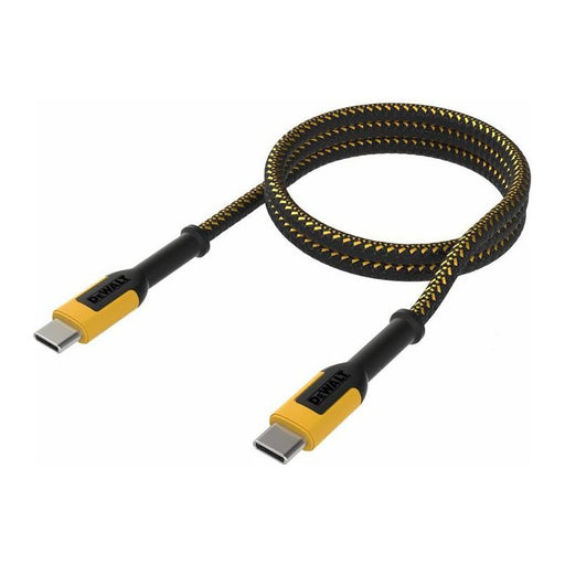 Dewalt Telecoms USB C to USB C 100W Reinforced Charging Cable 1.8m (6ft) DEWALT Telecoms - RockBottom Northampton