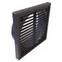 Manrose Fixed Grill + Spigt 6" Grey