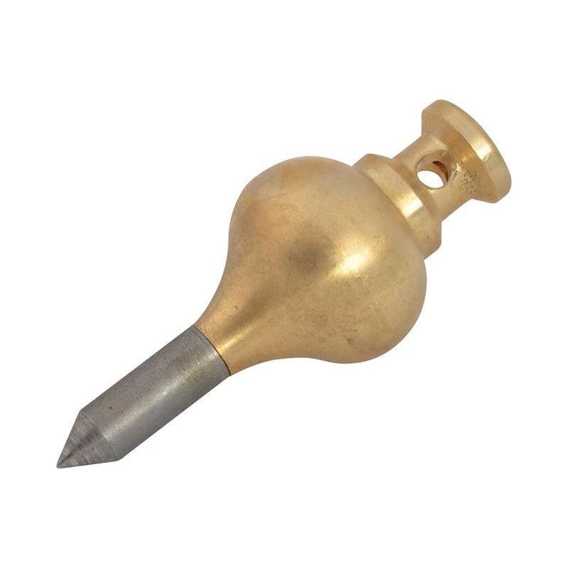 Monument 247X Brass Plumb Bob 71g (2.1/2oz) Size 0 Monument - RockBottom Northampton