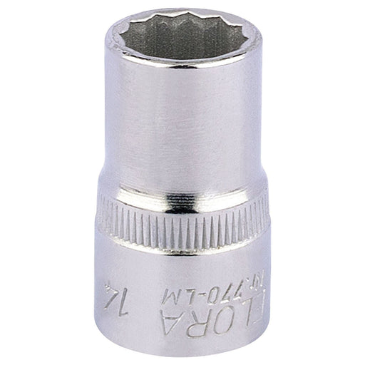 Draper Elora Bi-Hexagon Socket, 1/2" Sq. Dr., 14mm 24591 Draper - Town Tools 