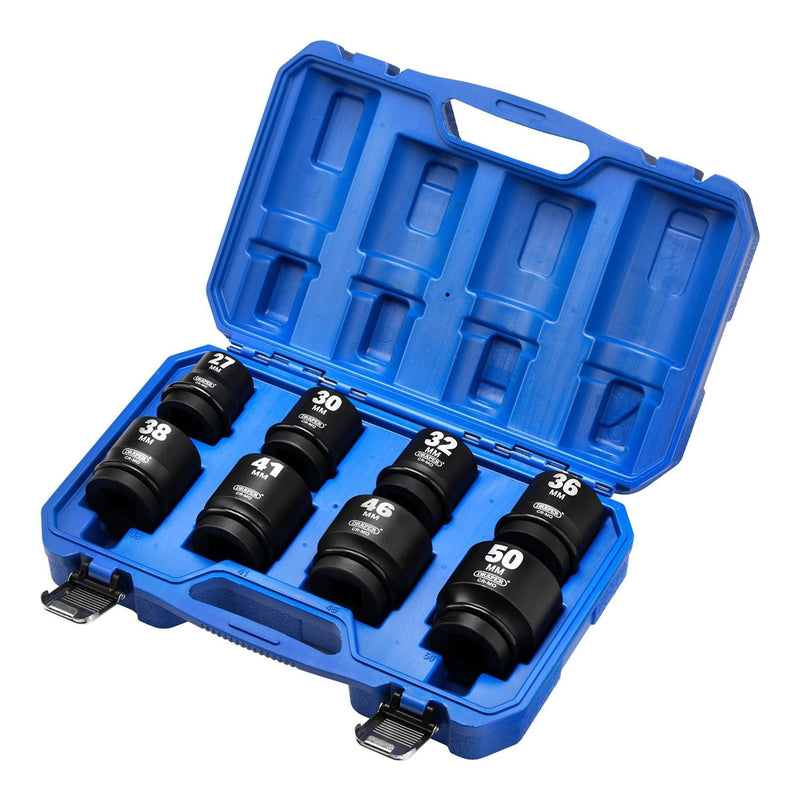 Draper Draper HI-TORQ Metric Impact Socket Set, 1" Sq. Dr. (8 Piece) Draper - Town Tools
