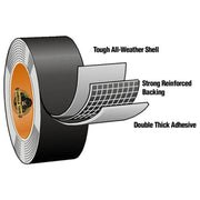Gorilla Glue Gorilla Tape® 48mm x 32m Black Gorilla Glue - RockBottom Northampton